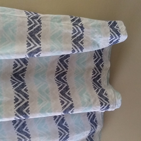 Cotton & Modal Geometric Pattern Sleeveless sz L - Picture 5 of 11